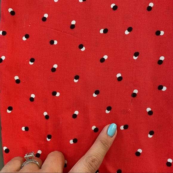 ASOS Spotted Jumpsuit in Red - Picture 3 of 6